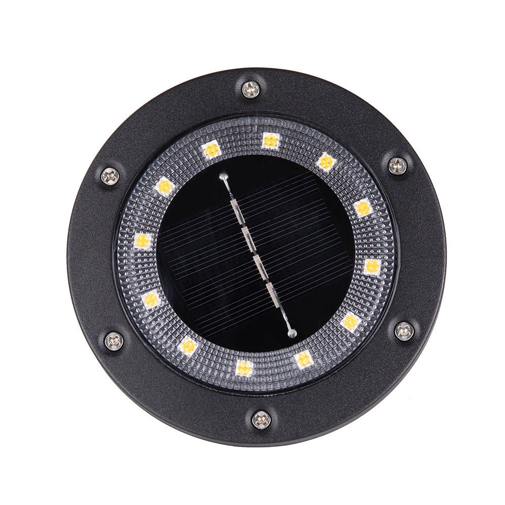 Outdoor solar ground lights, villa yard lawn lights, garden camping lights, warm light lawn lights - URANBATO