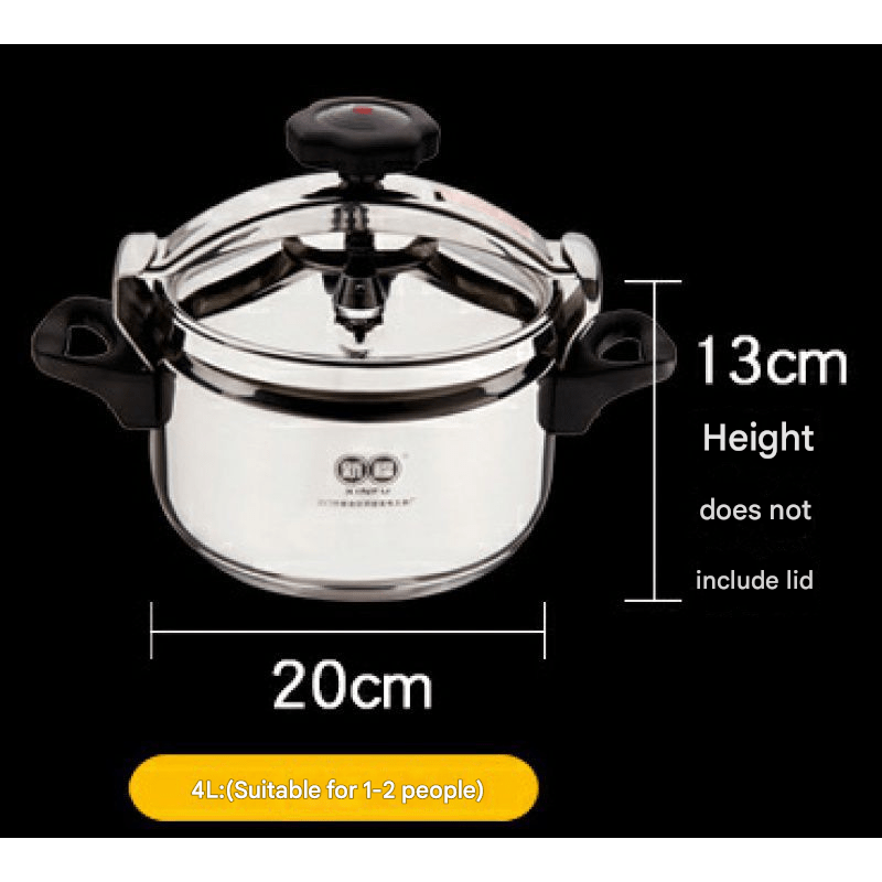 Outdoor travel pressure cooker, cooking pressure cooker, self - driving cooking equipment, outdoor supplies rice cooker, universal induction cooker, camping portable large - capacity outdoor stove, RV special cooking pot - URANBATO