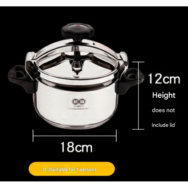Outdoor travel pressure cooker, cooking pressure cooker, self - driving cooking equipment, outdoor supplies rice cooker, universal induction cooker, camping portable large - capacity outdoor stove, RV special cooking pot - URANBATO