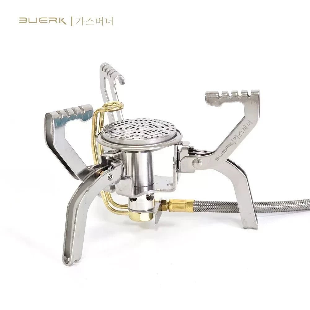 Portable Stove, - 30℃ Ignition,450g Titanium - Grade 8 - Level Windproof,2H Full Power,Summit Survival Kit - URANBATO