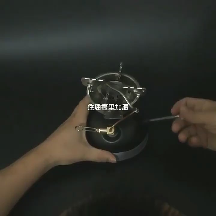 Outdoor integrated portable gasoline stove, kerosene, diesel and alcohol stove head, outdoor picnic stove, maintenance-free multi-fuel stove, can be used for alcohol/gasoline/diesel/outdoor gas tank