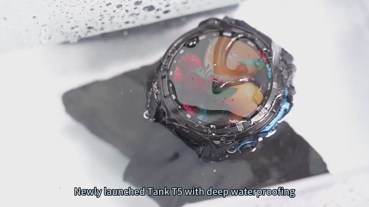 Load video: Ultra-long battery life outdoor sports watch, G1 smart watch GPS offline map album, heart rate monitoring blood oxygen detection sleep monitoring, compass voice assistant smart watch, USB data transfer