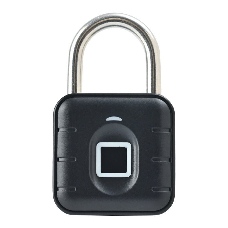 Smart button password padlock, home waterproof TUYA fingerprint lock, student fingerprint small lock - URANBATO