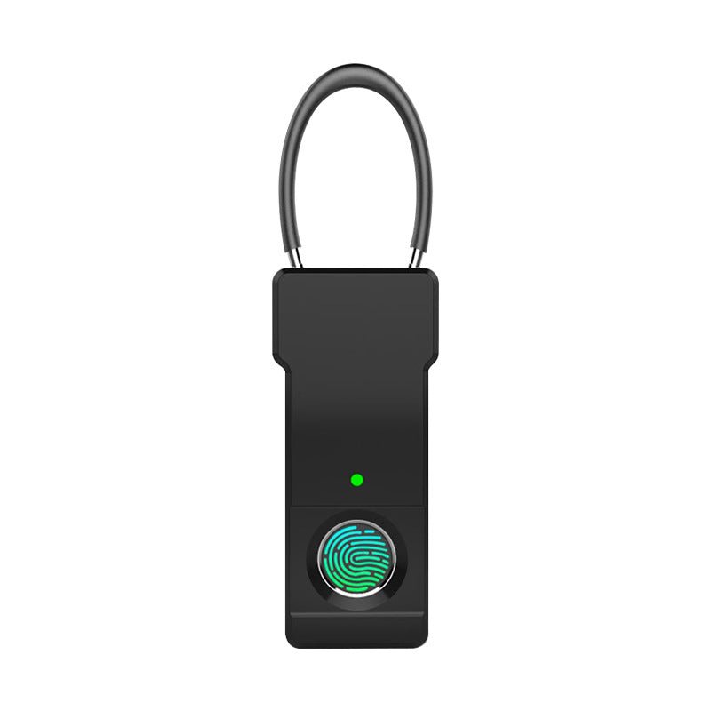 Smart Fingerprint Padlock,Alloy Steel Body,50g Lightweight 0.3s Unlock,IP65 Waterproof,180 - Day Battery - URANBATO