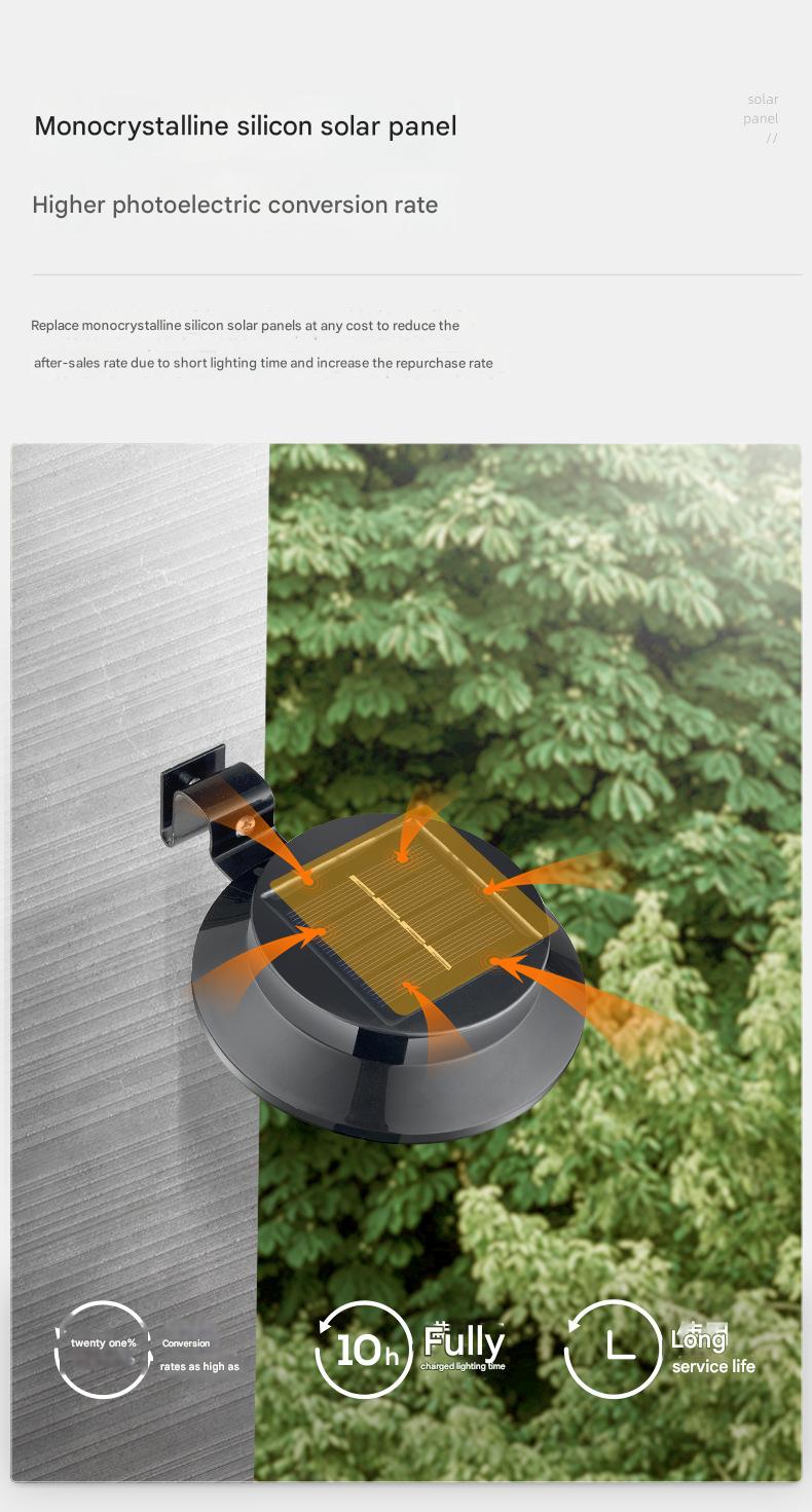 Solar Yard Light｜Hurricane - Proof IP65｜50,000hrs Zero Cost,0.35W ultra - efficient LEDs - URANBATO