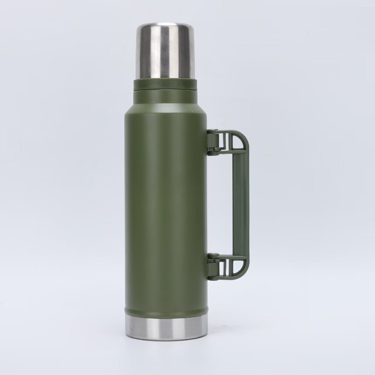 Stanley double - layer vacuum stainless steel kettle, 1300ml outdoor camping travel kettle, large capacity portable thermos kettle - URANBATO