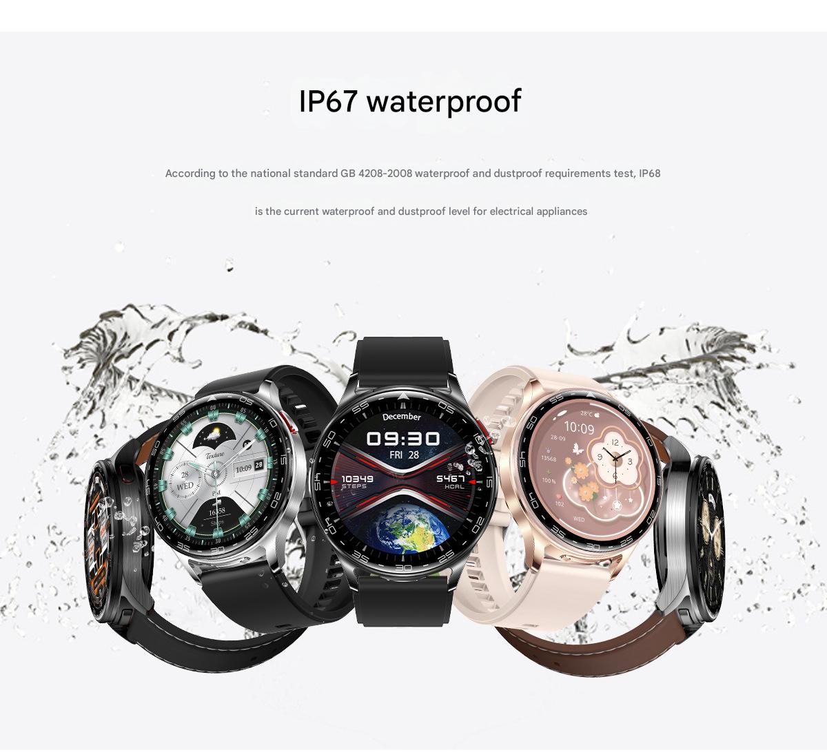 T97 2 - in - 1 smartwatch, TWS earphones, sports heart rate, blood oxygen and blood pressure monitoring, NFC offline payment - URANBATO