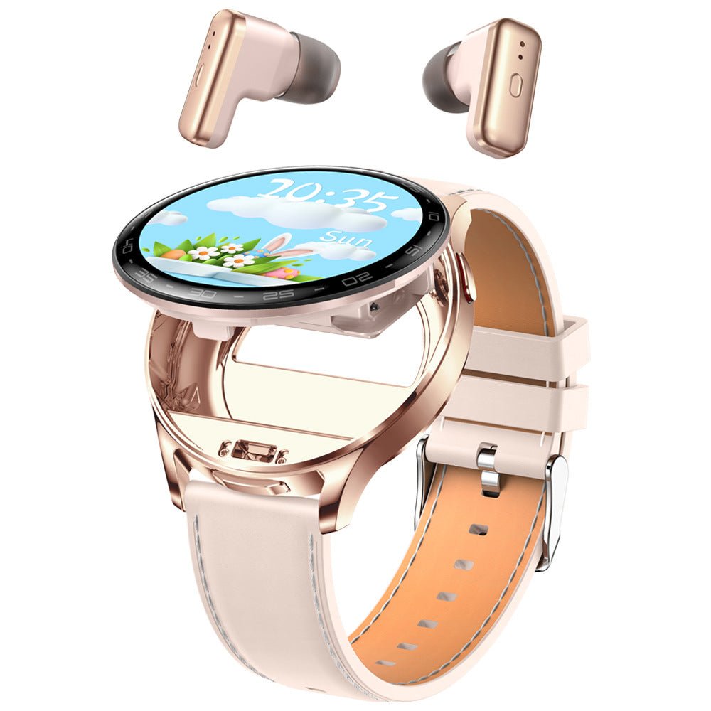 T97 2 - in - 1 smartwatch, TWS earphones, sports heart rate, blood oxygen and blood pressure monitoring, NFC offline payment - URANBATO