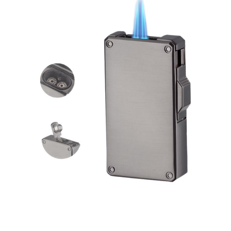 Tactical Lighter,Military - Grade Windproof,100g Metal Armor - 30℃ Instant Ignition,Stormproof Flame,4 Combat Finishes - URANBATO
