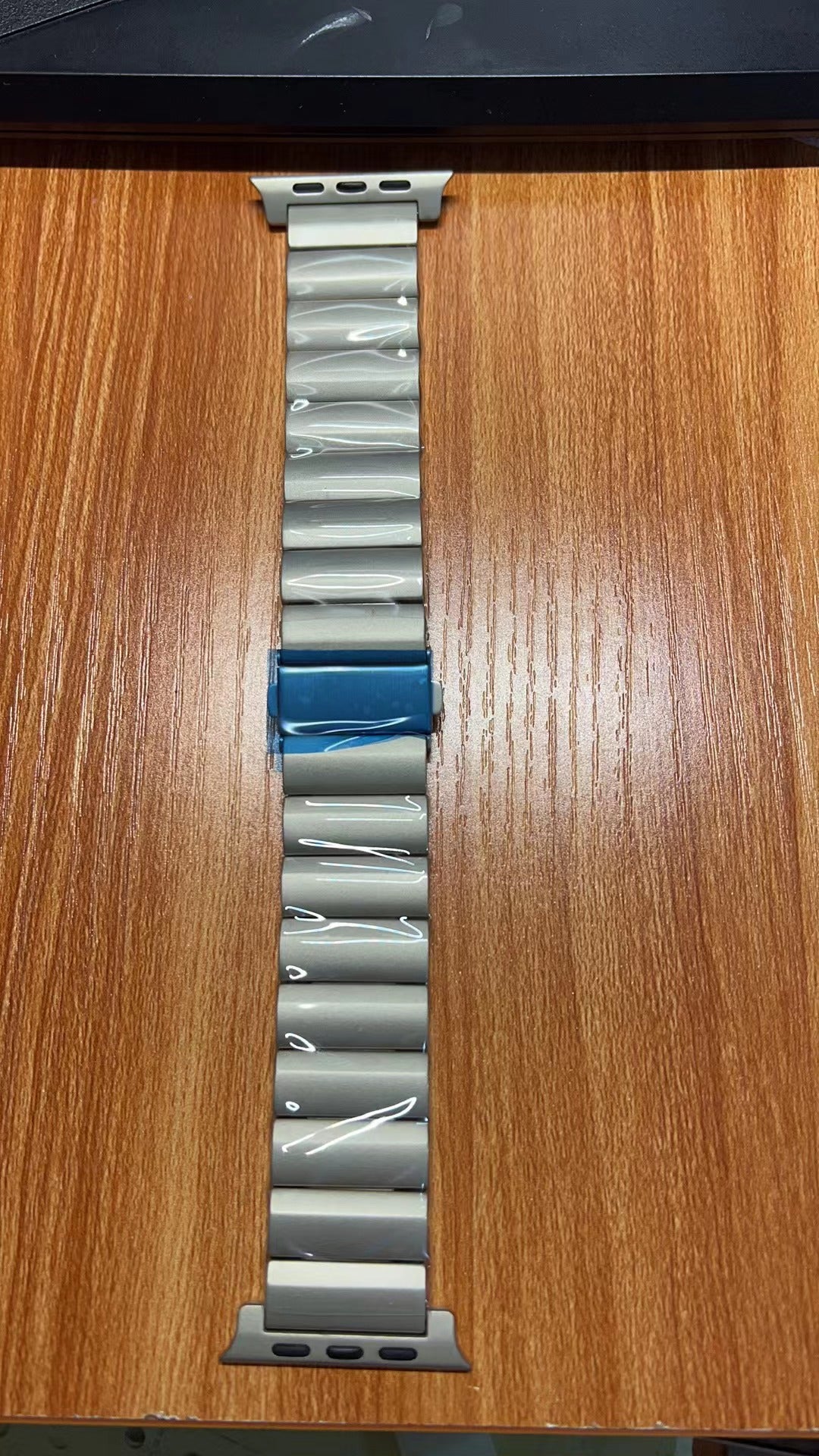 [Titanium Alloy Watch Band] Suitable for 49mm Apple Ultra Watch, smart watch stainless steel metal band, magnetic folding buckle - URANBATO