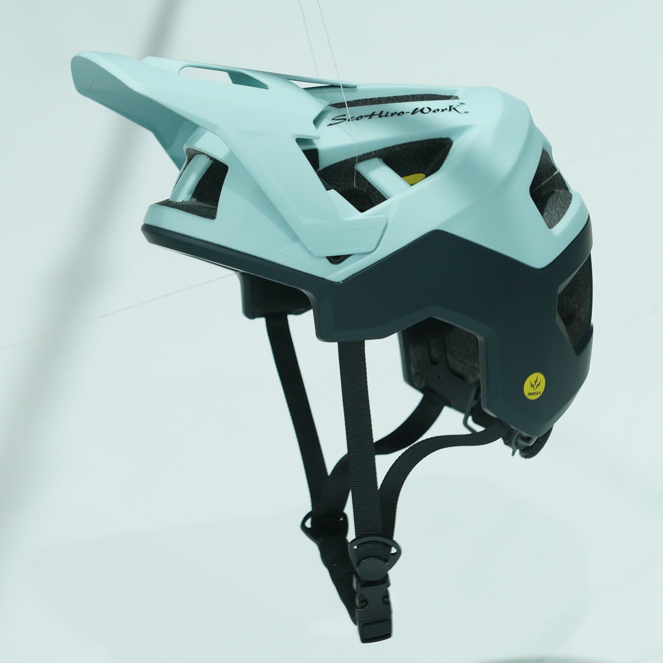 TRIPLE - S ultra - light AM off - road Scorpio off - road helmet full helmet cycling helmet system mountain bike DH downhill BMX - URANBATO