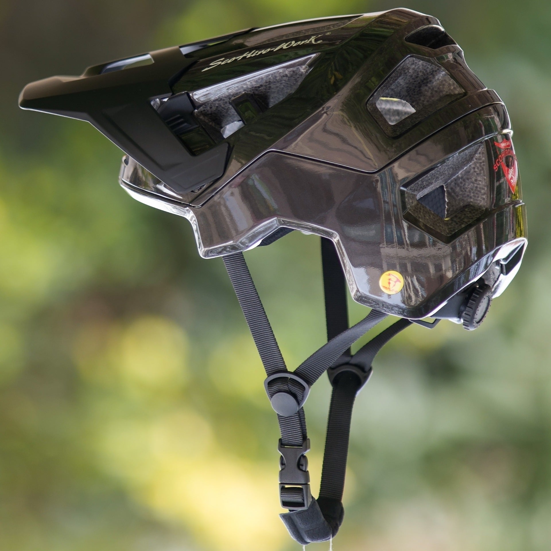 TRIPLE - S ultra - light AM off - road Scorpio off - road helmet full helmet cycling helmet system mountain bike DH downhill BMX - URANBATO