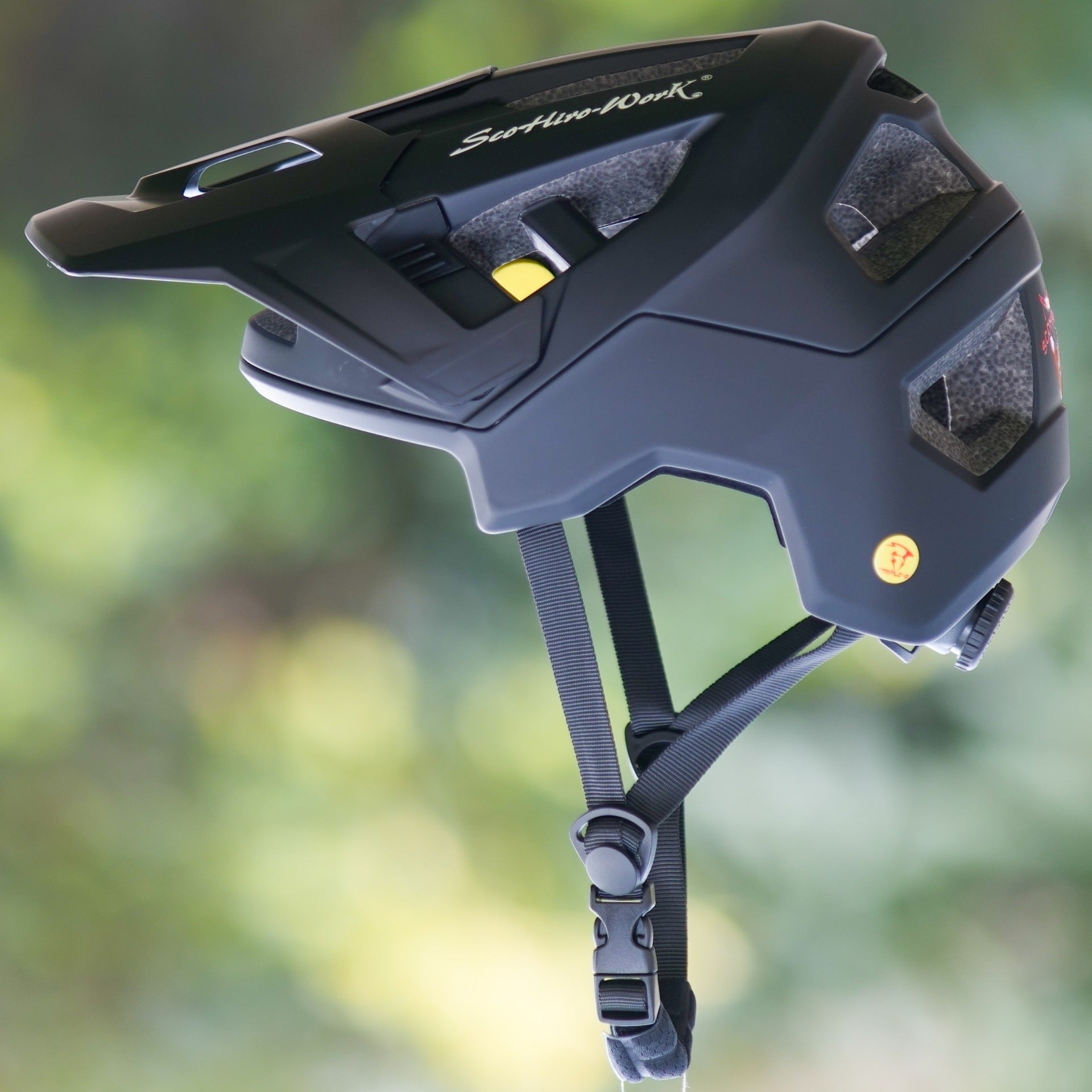 TRIPLE - S ultra - light AM off - road Scorpio off - road helmet full helmet cycling helmet system mountain bike DH downhill BMX - URANBATO