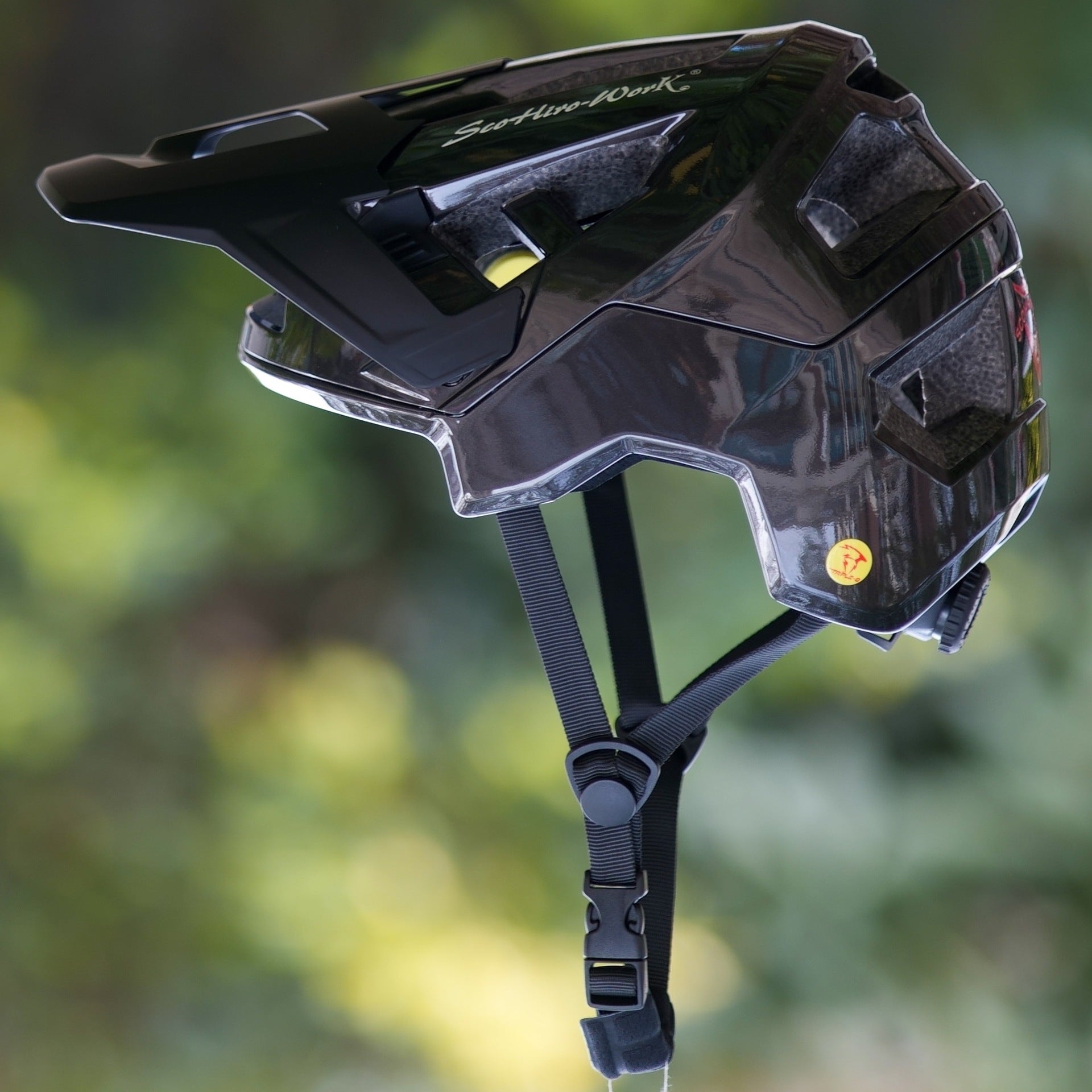 TRIPLE - S ultra - light AM off - road Scorpio off - road helmet full helmet cycling helmet system mountain bike DH downhill BMX - URANBATO