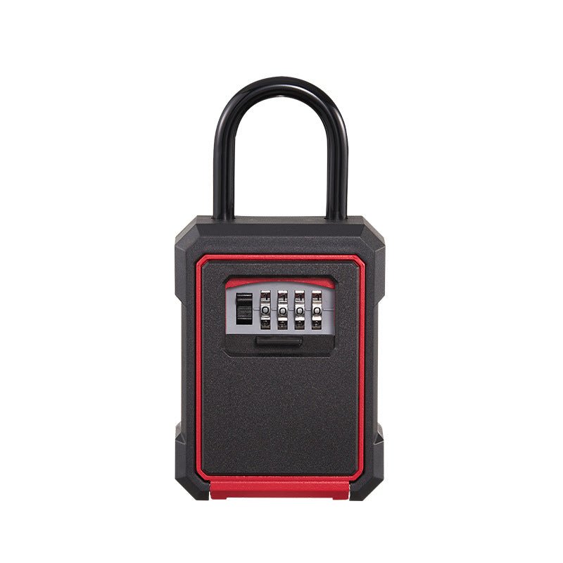 U - Hook Key Safe,10mm Cut - Proof Shackle,41mm Hook Gap Metal+ABS Composite,362g Lightweight, Mechanical Code Lock - URANBATO