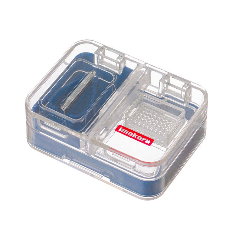 URANBATO Convenient medicine cutter and grinder compartment medicine box, moisture - proof sealed medicine box, medicine cutting + grinding + compartment medicine storage - URANBATO