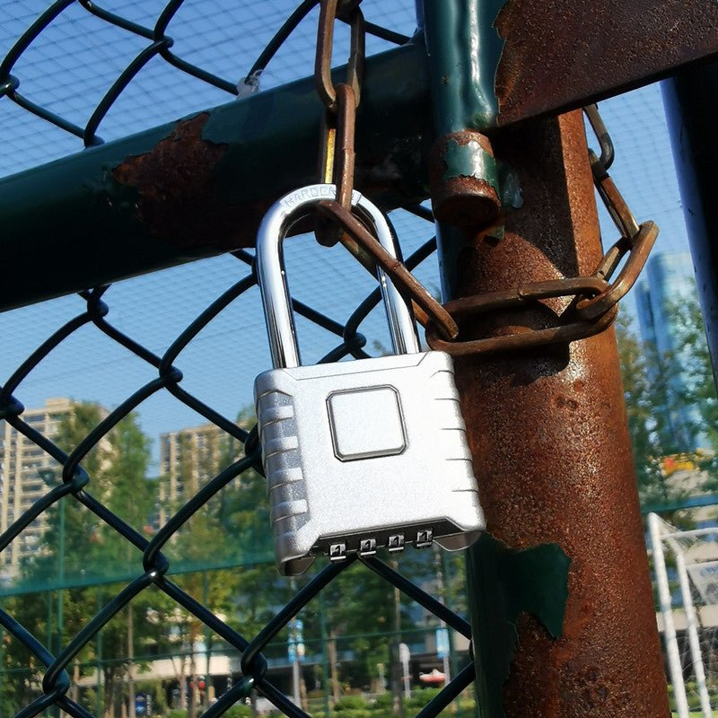 Uranbato Extended lock beam mechanical password lock, High - strength zinc alloy outdoor truck warehouse courtyard gate waterproof padlock - URANBATO