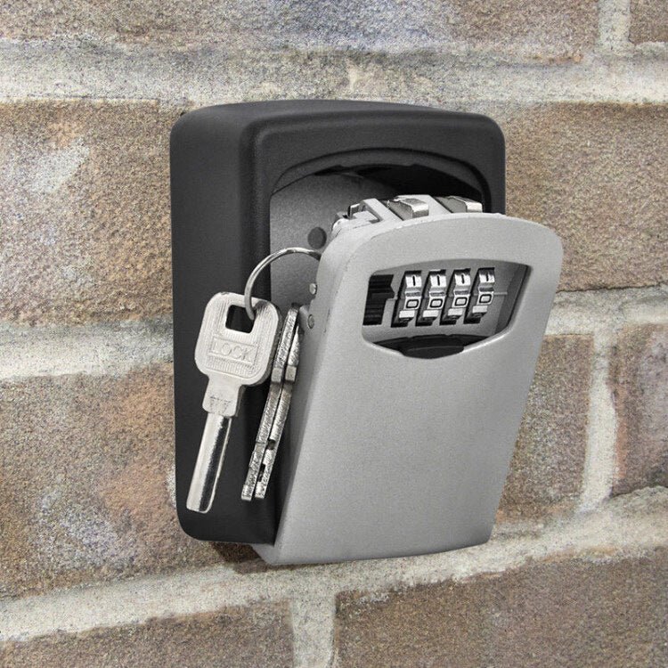 VaultLock Box,117×82×37mm Metal Safe,7mm Anti - Cut Shackle,Outdoor Key Vault - URANBATO