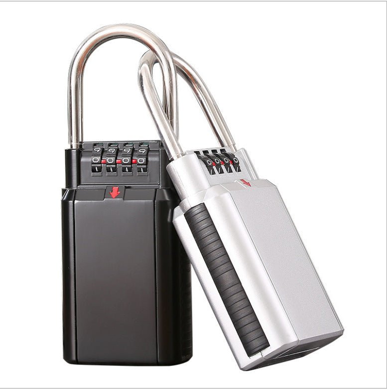 Wall - Mount Key Safe,Zinc Alloy Protective Case,40mm Wide Shackle,620g Durable Build,IP65 Waterproof - URANBATO