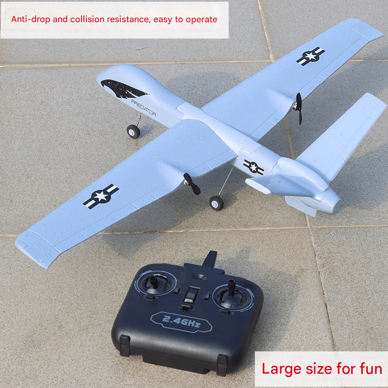 Z51 remote control aircraft, fixed - wing foam aircraft, glider fighter aircraft model for children - URANBATO